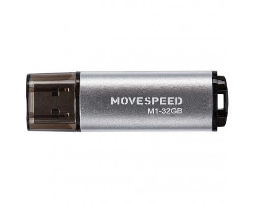 Накопитель USB2.0 32GB Move Speed M1 серебро