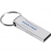 Накопитель USB2.0 16GB Move Speed YSUSD серебро металл                                                                                                                                                                                                    