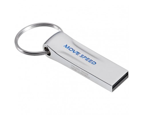 Накопитель USB2.0 16GB Move Speed YSUSD серебро металл