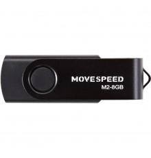 Накопитель USB2.0 8GB Move Speed M2 черный                                                                                                                                                                                                                