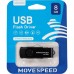 Накопитель USB2.0 8GB Move Speed M2 черный