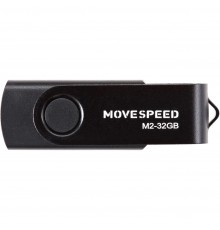 Накопитель USB2.0 32GB Move Speed M2 черный                                                                                                                                                                                                               