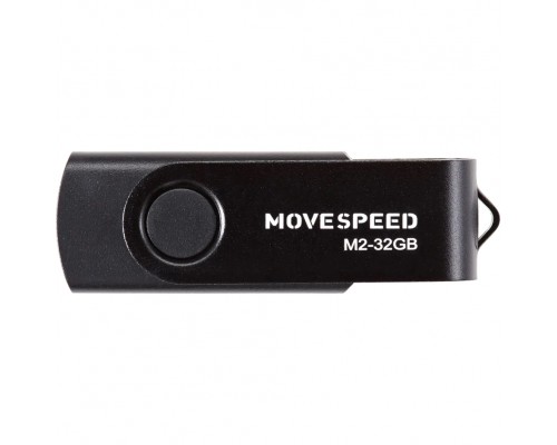 Накопитель USB2.0 32GB Move Speed M2 черный