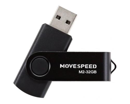 Накопитель USB2.0 32GB Move Speed M2 черный