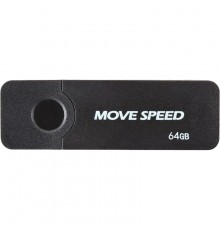 Накопитель USB2.0 64GB Move Speed KHWS1 черный                                                                                                                                                                                                            