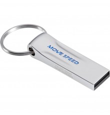 Накопитель USB2.0 32GB Move Speed YSUSD серебро металл                                                                                                                                                                                                    