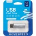 Накопитель USB2.0 16GB Move Speed M3 серебро