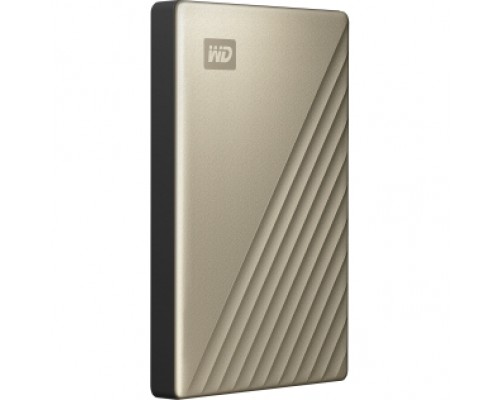 Внешний жесткий диск WESTERN DIGITAL 2.5' 2.0Tb USB-C/USB 3.2 Gen1 WD My Passport Ultra WDBC3C0020BGD-WESN Gold