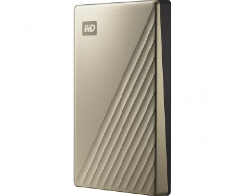 Внешний жесткий диск WESTERN DIGITAL 2.5' 2.0Tb USB-C/USB 3.2 Gen1 WD My Passport Ultra WDBC3C0020BGD-WESN Gold