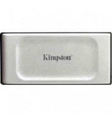 Твердотельный накопитель/ Kingston SSD XS2000, 4000GB, Portable Type-C, USB 3.2 Gen 2x2, R/W 2000/2000MB/s, IP55, 70x33x14mm, Silver (5 лет)                                                                                                              