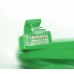 Патчкорд Greenconnect  прямой 0.3m, UTP кат.5e, зеленый, позолоченные контакты, 24 AWG, литой, GCR-LNC05-0.3m, ethernet high speed 1 Гбит/с, RJ45, T568B