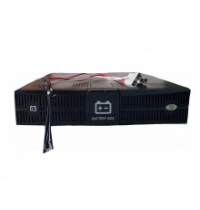 Батарейный кабинет с возможностью инсталляции в серверный шкаф в составе: комплект аккумуляторных перемычек и межполочных кабелей – 1 шт.,  автомат отсечки батарейного компелкта – 1 шт., батарея INVT 12V*9Ah – 6 шт./ Батарейный кабинет INVT с батарея