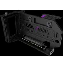 Держатель видеокарты в корпусе/ Cooler Master Vertical Graphics Card Holder Kit V3 with PCI-E 4.0 Riser Cable TBC Universal Vertical Graphics Card Holder Kit V3 with Riser Cable PCI-E 4.0 X16 (165 mm)                                                  