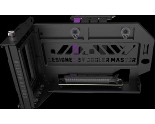 Держатель видеокарты в корпусе/ Cooler Master Vertical Graphics Card Holder Kit V3 with PCI-E 4.0 Riser Cable TBC Universal Vertical Graphics Card Holder Kit V3 with Riser Cable PCI-E 4.0 X16 (165 mm)