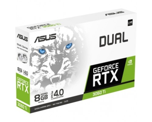 Видеокарта/ DUAL-RTX3060TI-8GD6X-WHITE