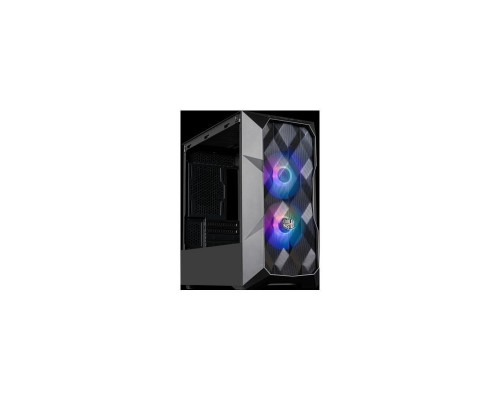 Корпус без блока питания/ Cooler Master MasterCase TD300 Mesh, USB3.0x2, 2x120ARGBFans, Black, mATX, w/o PSU