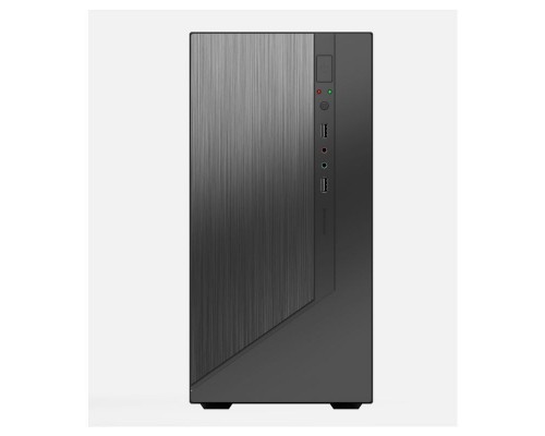 Корпус с блоком питания 450Вт./ Сase Forza mATX, 450W, 2xUSB2.0, Black, w/o FAN, 12 cm fan PSU, power cord