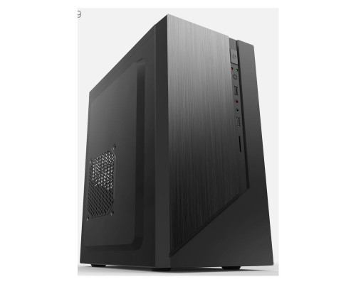 Корпус с блоком питания 450Вт./ Сase Forza mATX, 450W, 2xUSB2.0, Black, w/o FAN, 12 cm fan PSU, power cord