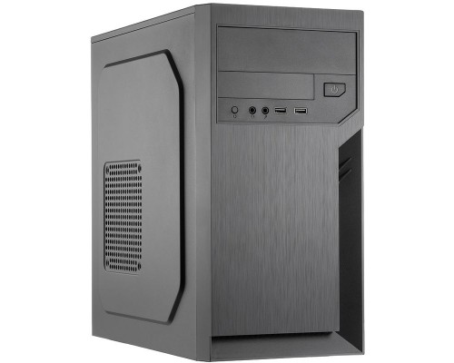 Корпус с блоком питания 450Вт./ Case Foxline FL-702, mATX, 1x5.25EXT, 1x3.5EXT, 2x3.5INT, 2xUSB2.0, HDA, w/o FAN, w/450W ATX PSU, w/1.2m EU pwr cord