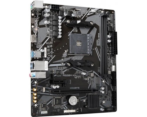 Материнская плата GIGABYTE A520M K V2, SocketAM4, AMD A520, mATX, Ret