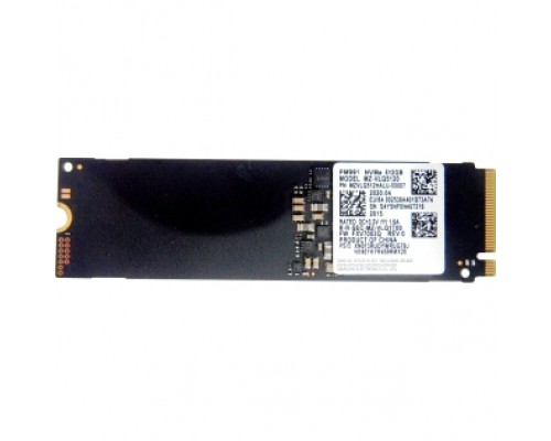 Твердотельный накопитель/ Samsung SSD PM991a, 512GB, M.2(22x80mm), NVMe, PCIe 3.0 x4, R/W 3100/1800MB/s, IOPs 350 000/320 000 (12 мес.)