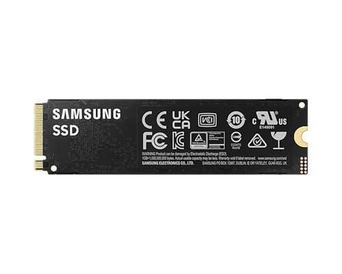 Накопитель Samsung SSD 990 PRO MZ-V9P2T0BW M.2, 2.0Tb, PCIe 4.0 x4, чтение  7450 Мб/сек, запись  6900 Мб/сек, 3D NAND, NVMe, 1200 TBW