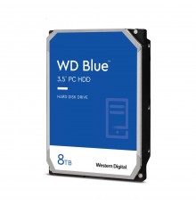 Жесткий диск/ HDD WD SATA3 8TB Blue 5640rpm 128Mb 1 year ocs                                                                                                                                                                                              
