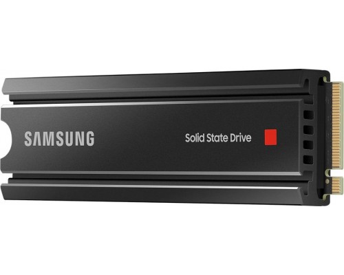 Накопитель Samsung 980 PRO MZ-V8P2T0CW SSD, M.2, 2.0Tb, PCI-E 4.0 x4, чтение  7000 Мб/сек, запись  5100 Мб/сек, 3D NAND, 1200 TBW, heatsink