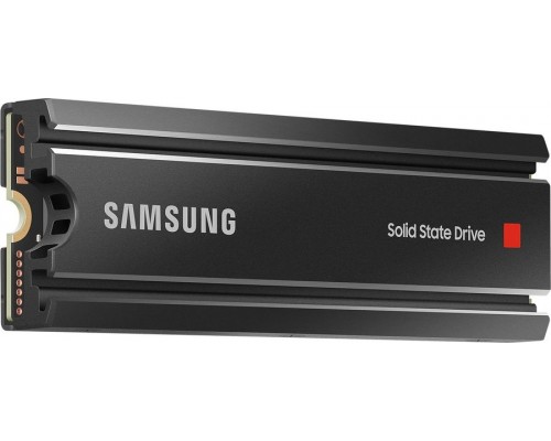 Накопитель Samsung 980 PRO MZ-V8P2T0CW SSD, M.2, 2.0Tb, PCI-E 4.0 x4, чтение  7000 Мб/сек, запись  5100 Мб/сек, 3D NAND, 1200 TBW, heatsink