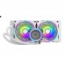 Система охлаждения/ Cooler Master ML240 ILLUSION White Edition 27mm wide radiator,120mm ARGB Gen2 fan*2,Pump ARGB Gen 2 LED