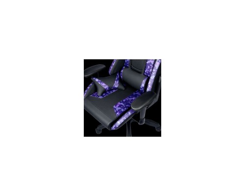 Кресло/ Caliber R1S Gaming Chair Purple CAMO