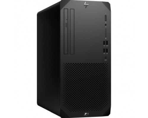 Рабочая станция/ Z1 TWR G9 TWR Intel Core i7 12700(2.7Ghz)/16384Mb/512SSDGb/noDVD/Ext:nVidia Quadro T400(4096Mb)/war 1y/Win11p64DowngradeWin10p64 + 550W, ОС:ENG; KBD:ENG(UK); Powercord:UK,   ПИ