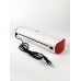 Ламинатор ГЕЛЕОС ЛМ A4 Модерн белый+красный,  А4, 2х150 (пленка 75-150 мкм), 300 мм/мин, 2 вала, пласт. корпус, мах толщина 0,6 мм, разжим валов