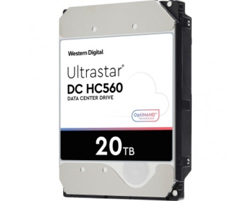 Жесткий диск/ HDD WD SATA 20Tb Ultrastar DC HC560 0F38785 7200 6Gb/s 512Mb 1 year ocs (replacement WUH722020ALE6L4, ST20000NM007D)