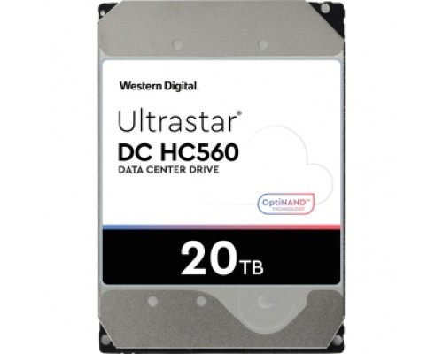 Жесткий диск/ HDD WD SATA 20Tb Ultrastar DC HC560 0F38785 7200 6Gb/s 512Mb 1 year ocs (replacement WUH722020ALE6L4, ST20000NM007D)