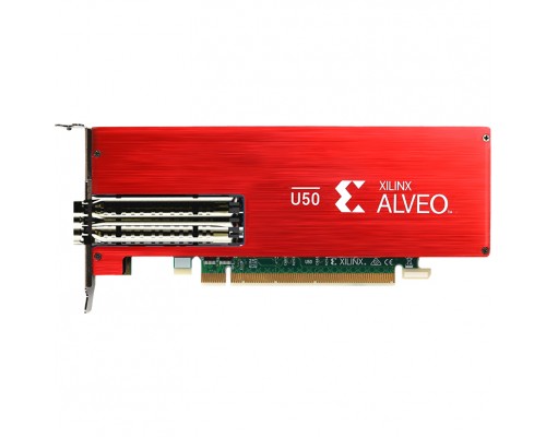 Серверная карта ASUS Xilinx Alveo U50 PCIe Card A-U50-P00G-PQ-G (90SKC000-M5GAN0)