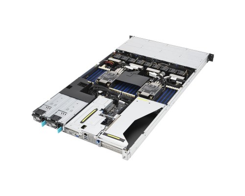 Серверная платформа/ ASUS RS700-E10-RS4U, 1U, 2xLGA4189 (3rd Gen Scalable);4x3.5/2.5 HS bays (4x NVMe/SAS/SATA), 2хM.2 slots(2280); 32 DDR4;  3xPCIe x16, Aspeed AST2600,  X710-AT2 2x10G, 2x800W
