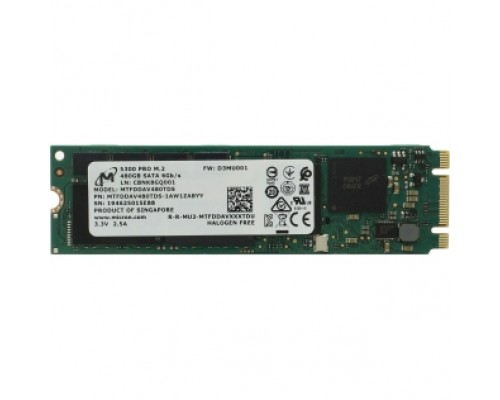 Жесткий диск SSD  M.2 2280 480GB 5300 PRO MTFDDAV480TDS MICRON