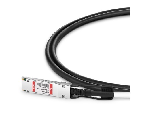 Твинаксиальный медный кабель/ 0.5m (2ft) FS for Mellanox MCP1600-C0005 Compatible 100G QSFP28 Passive Direct Attach Copper Twinax Cable