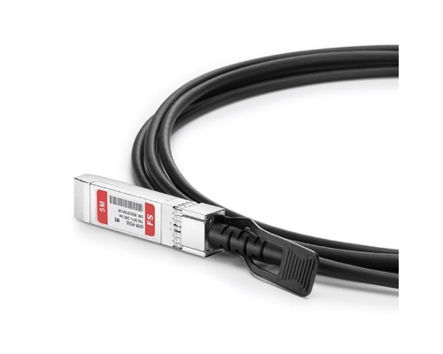 Твинаксиальный медный кабель/ 5m (16ft) FS for Mellanox MC3309124-005 Compatible 10G SFP+ Passive Direct Attach Copper Twinax Cable P/N