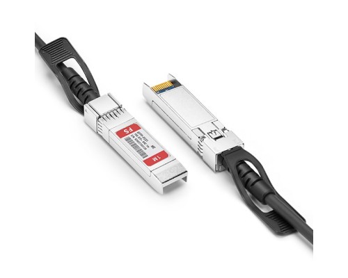 Твинаксиальный медный кабель/ 1m (3ft) FS for Mellanox MCP2100-X001A Compatible 10G SFP+ Passive Direct Attach Copper Twinax Cable P/N