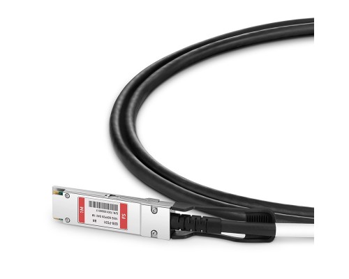 Твинаксиальный медный кабель/ 1m (3ft) FS for Mellanox MCP1600-C001 Compatible 100G QSFP28 Passive Direct Attach Copper Twinax Cable