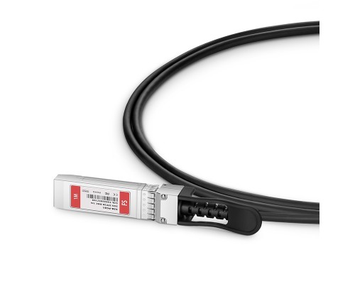 Твинаксиальный медный кабель/ 1m (3ft) FS for Mellanox MCP2M00-A001 Compatible 25G SFP28 Passive Direct Attach Copper Twinax Cable