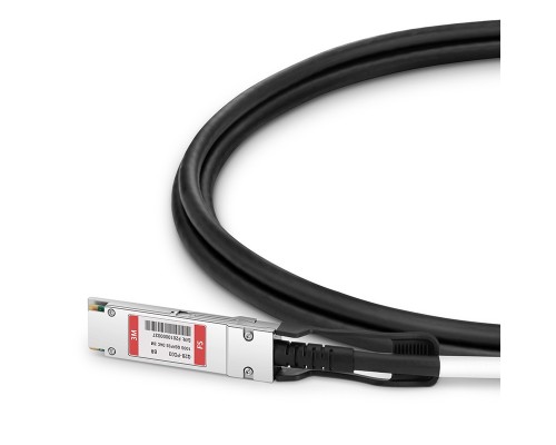 Твинаксиальный медный кабель/ 3m (10ft) FS for Mellanox MCP1600-C003 Compatible 100G QSFP28 Passive Direct Attach Copper Twinax Cable P/N