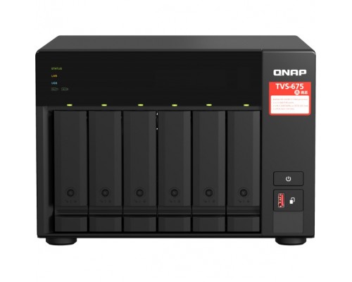 Сетевой RAID-накопитель QNAP TVS-675-8G