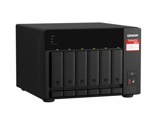 Сетевой RAID-накопитель QNAP TVS-675-8G