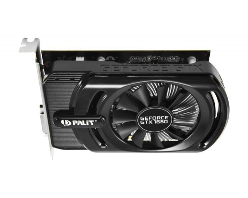 Видеокарта Palit PA-GTX1650 StormX  6G GTX1650 STORMX 4G GDDR5 128bit DVI HDMI NE51650006G1-1170F