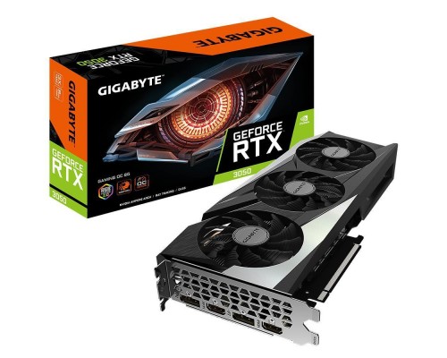 Видеокарта PCIE16 RTX3050 8GB GDDR6 GV-N3050GAMING OC-8GD GIGABYTE