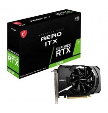 Видеокарта PCIE16 RTX3050 8GB GDDR6 RTX 3050 AERO ITX 8G OC MSI                                                                                                                                                                                           