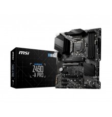 Материнская плата MSI Intel Z490 Express LGA1200 ATX Memory DDR4 Z490-APRO                                                                                                                                                                                